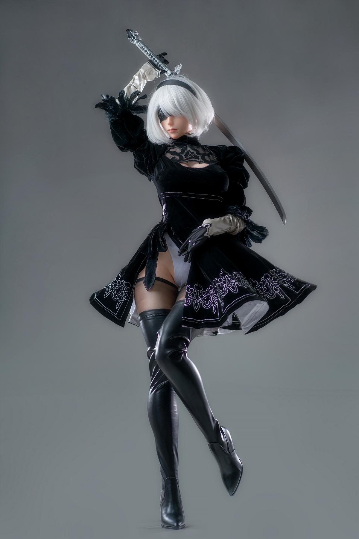 Cosplay Silikon Sexpuppe Yorha | Automata Sexdoll