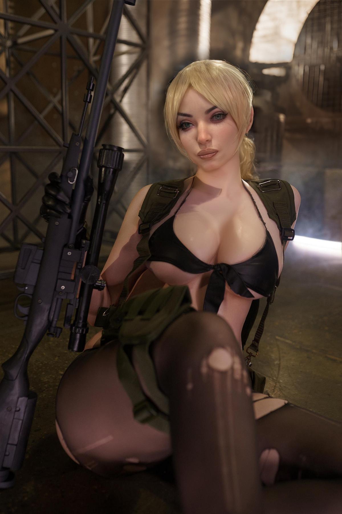 Silikon Sexpuppe Lydia | Blonde Cosplay Sexdoll 