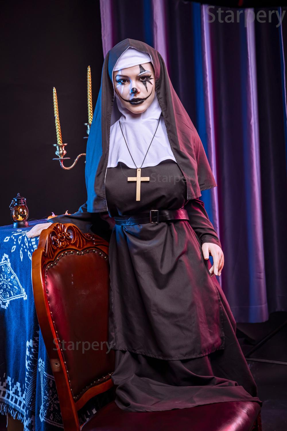 Silikonpuppe Nonne | Halloween Special Sexdoll