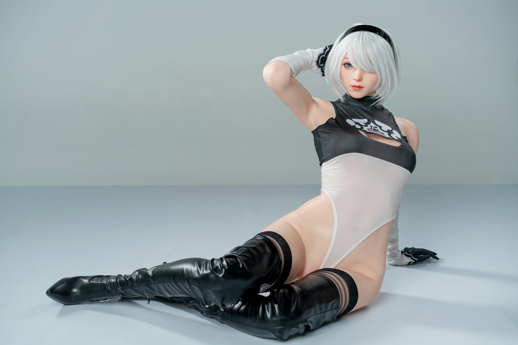 Anime Yorha Ultra Silikon Sexpuppe