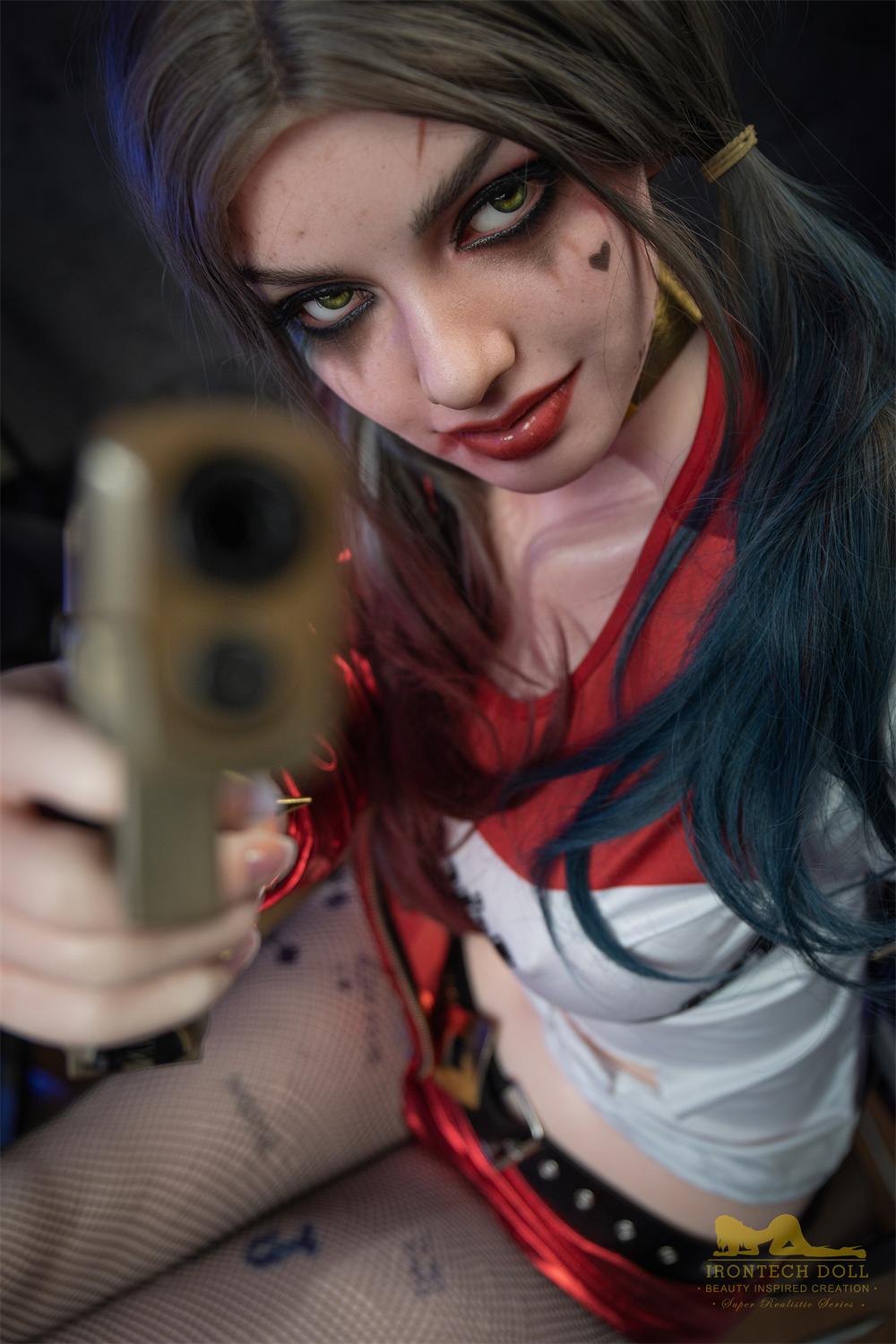 Cosplay Silikon Sexpuppe Harley | Real Doll Quinn