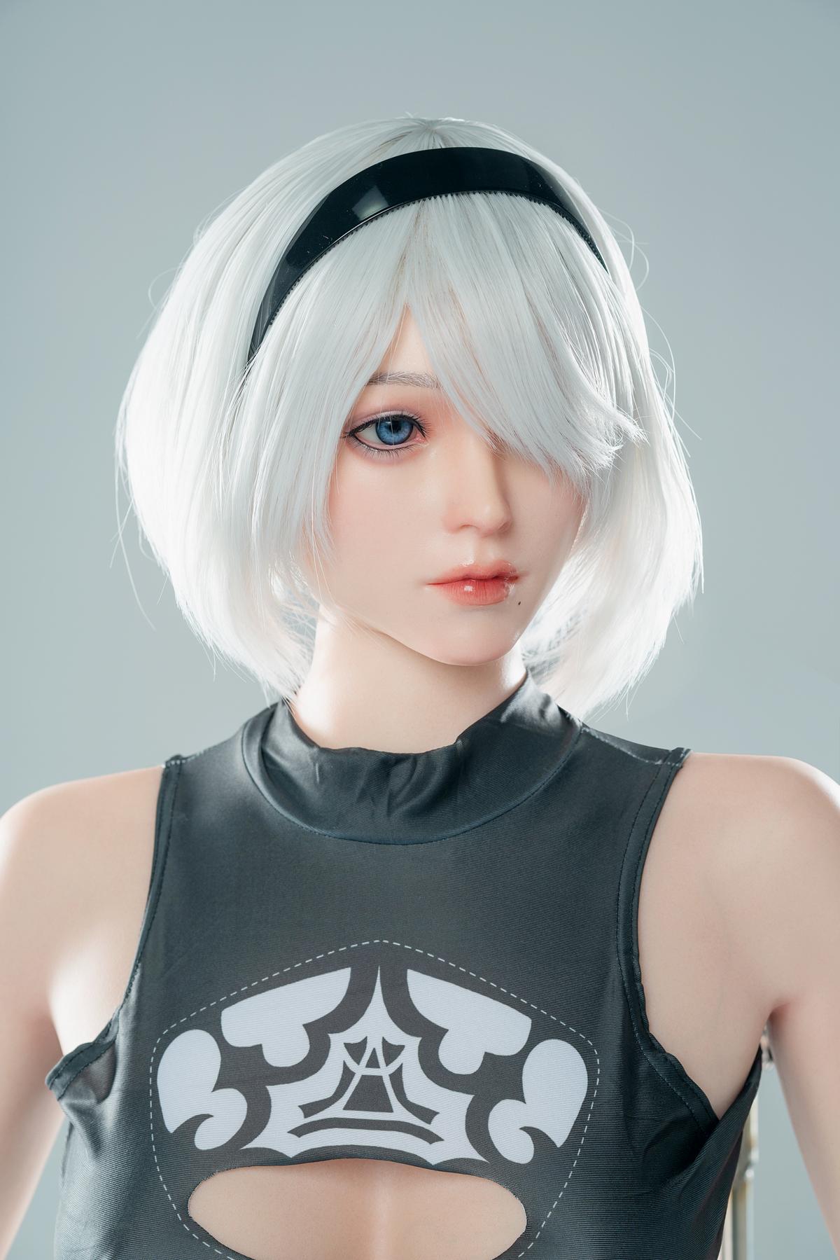 Anime Yorha Ultra Silikon Sexpuppe