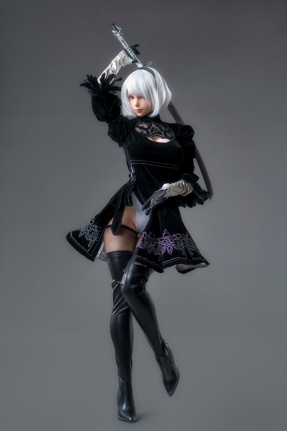 Cosplay Silikon Sexpuppe Yorha | Automata Sexdoll