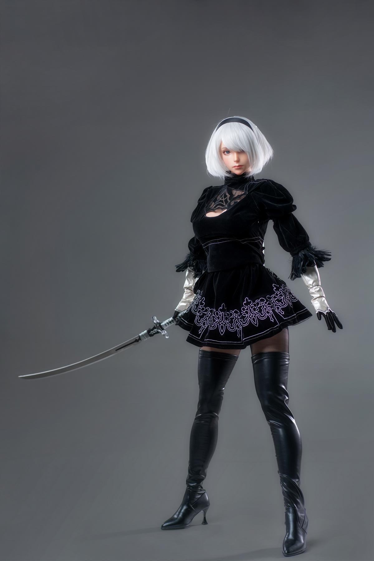 Cosplay Silikon Sexpuppe Yorha | Automata Sexdoll