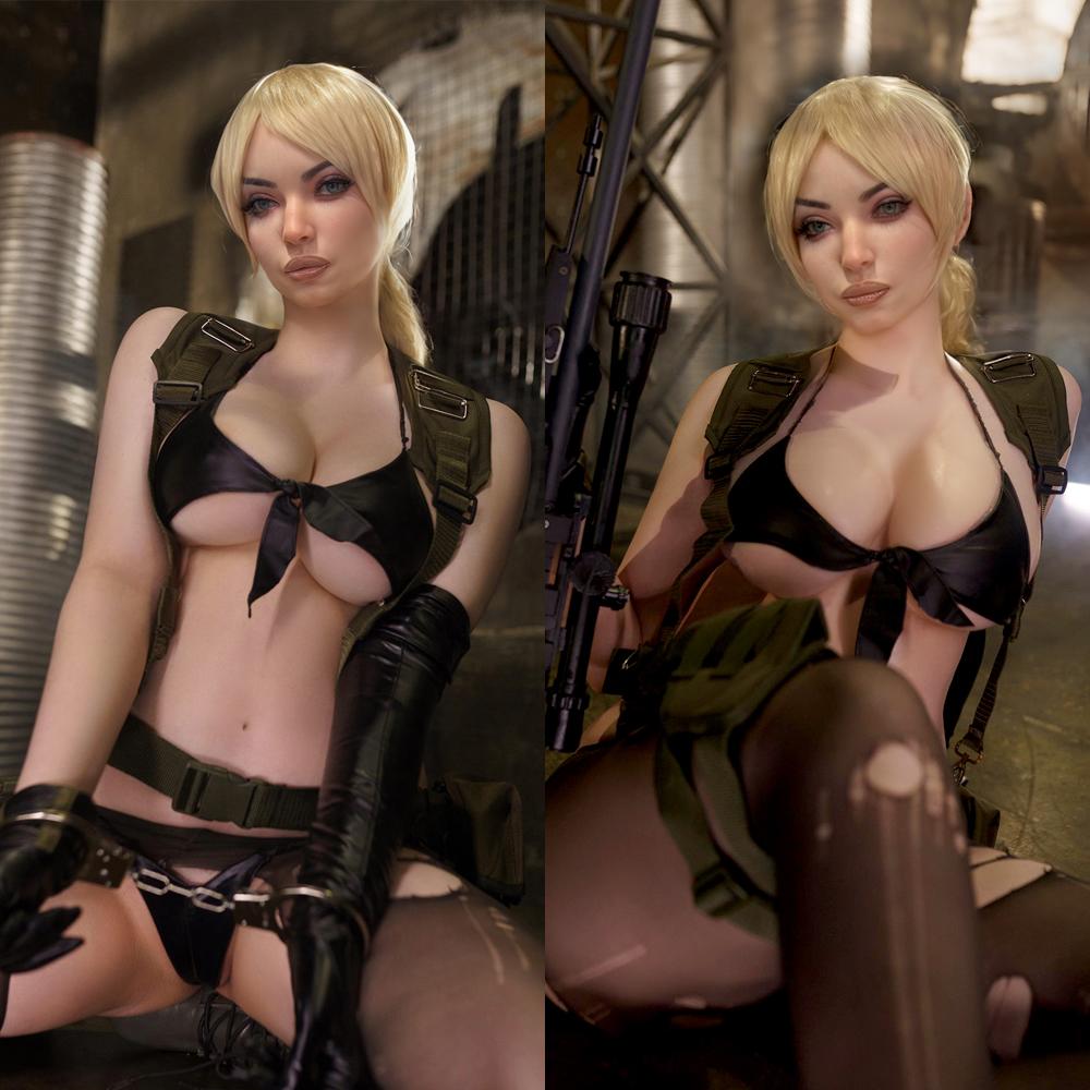 Silikon Sexpuppe Lydia | Blonde Cosplay Sexdoll 