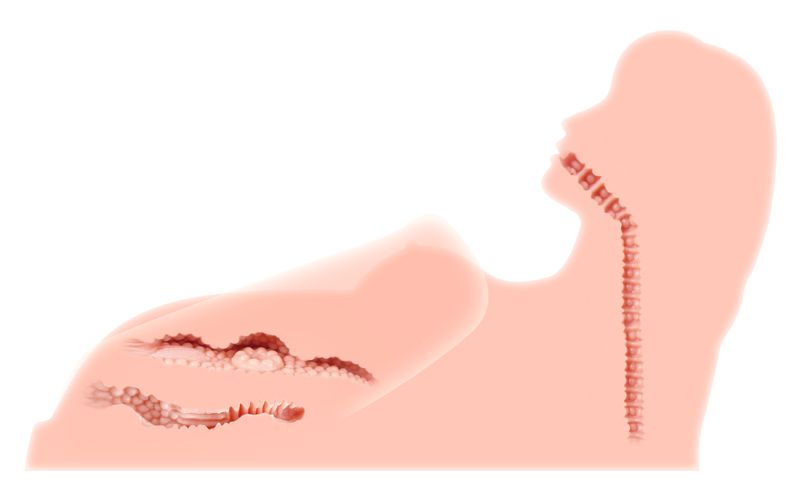 Masturbator Hera3 Body aus Silikon