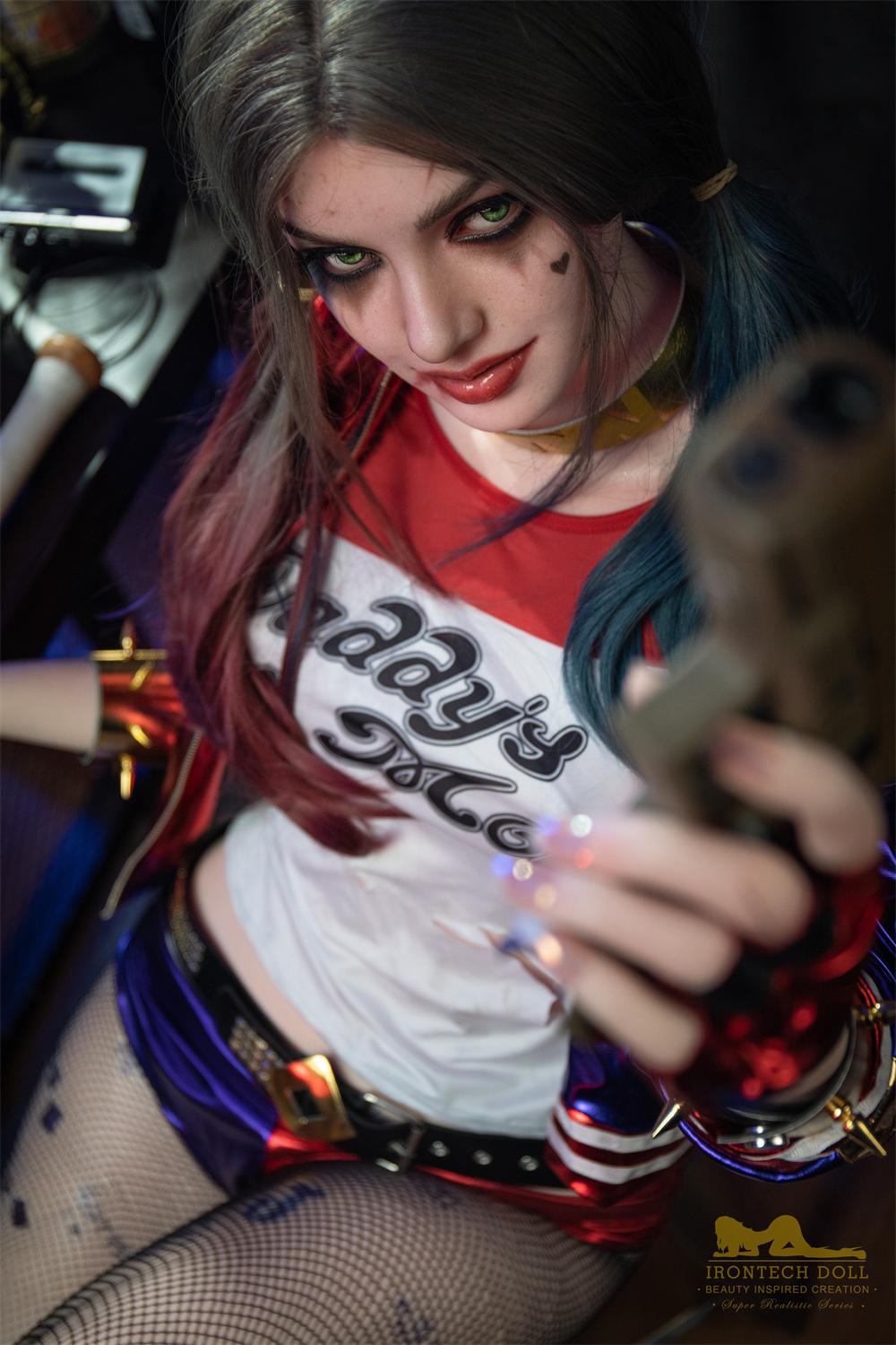 Cosplay Silikon Sexpuppe Harley | Real Doll Quinn